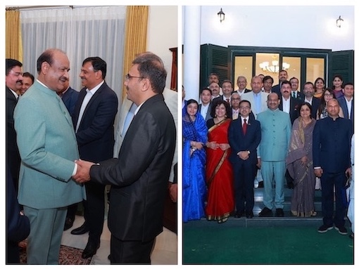 Interaction with Hon'ble Speaker of Lok Sabha